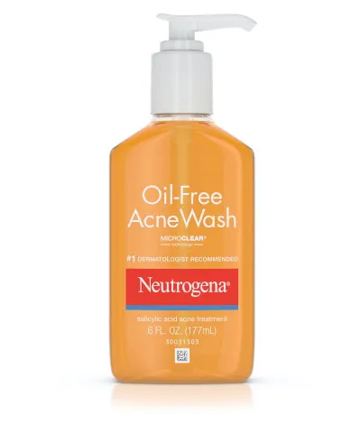 A close second in the Neutrogena vs Clean and Clear Face Wash comparison, the Oil-Free Acne Face Wash Facial Cleanser by Neutrogena