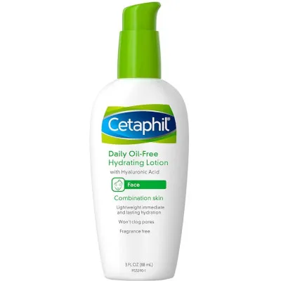 FEMMENORDIC's choice in the Aveeno vs Cetaphil comparison, the Cetaphil Daily
Oil-Free Hydrating Lotion