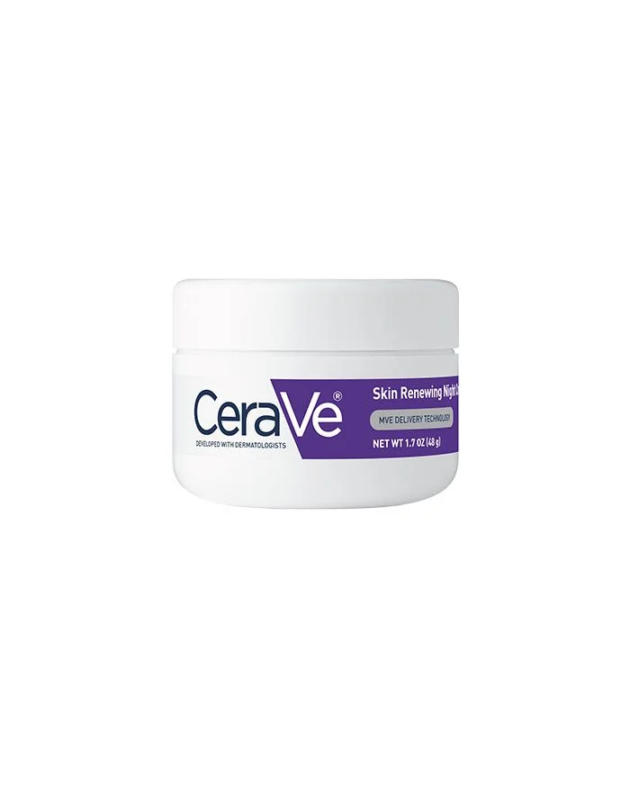 FEMMENORDIC's choice in the CeraVe Skin Renewing Night Cream vs CeraVe PM Facial Moisturizing Lotion comparison, the CeraVe Skin Renewing Night Cream