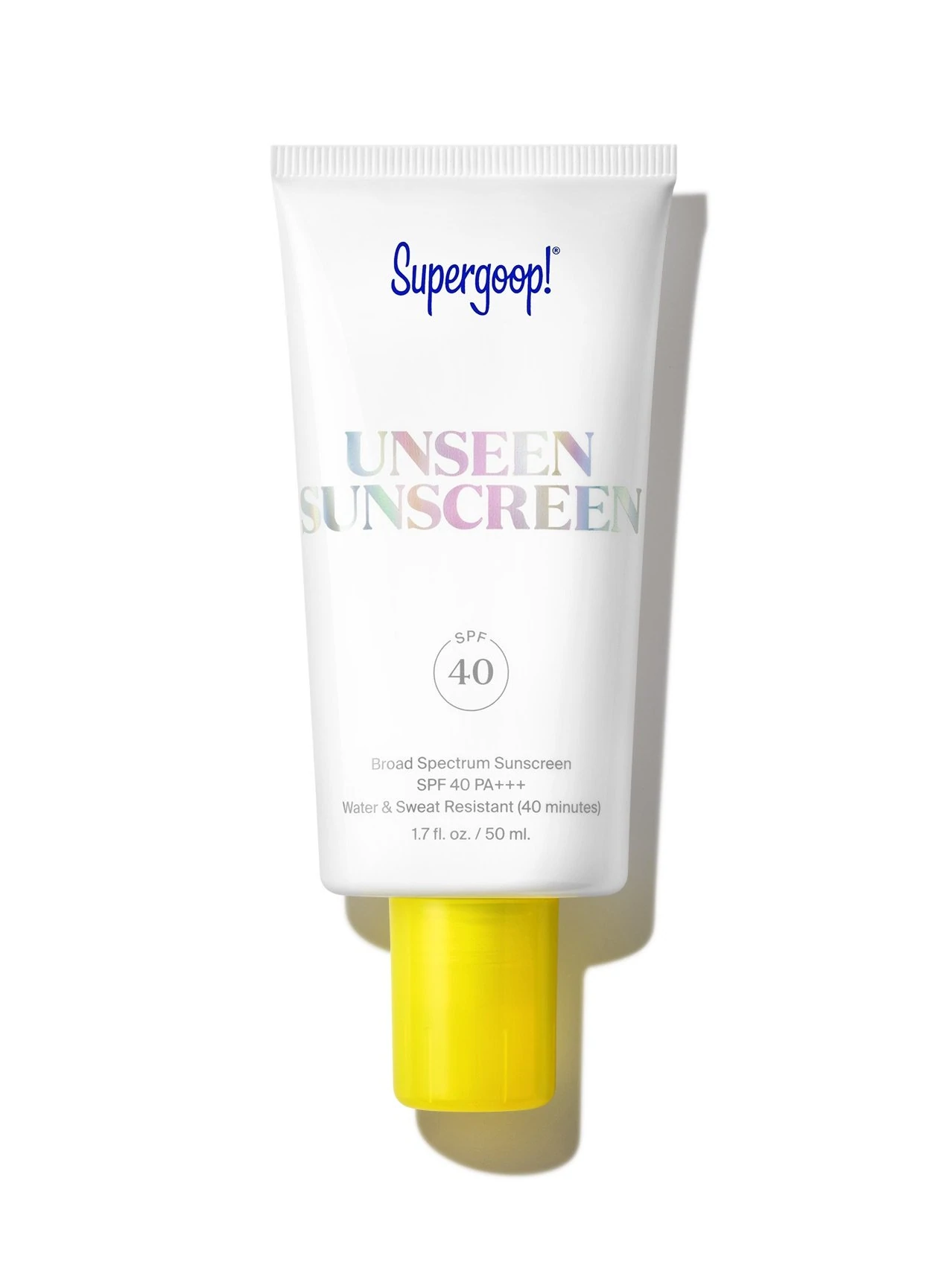 FEMMENORDIC's choice in the Supergoop vs COOLA sunscreen comparison, the Supergoop Unseen Sunscreen