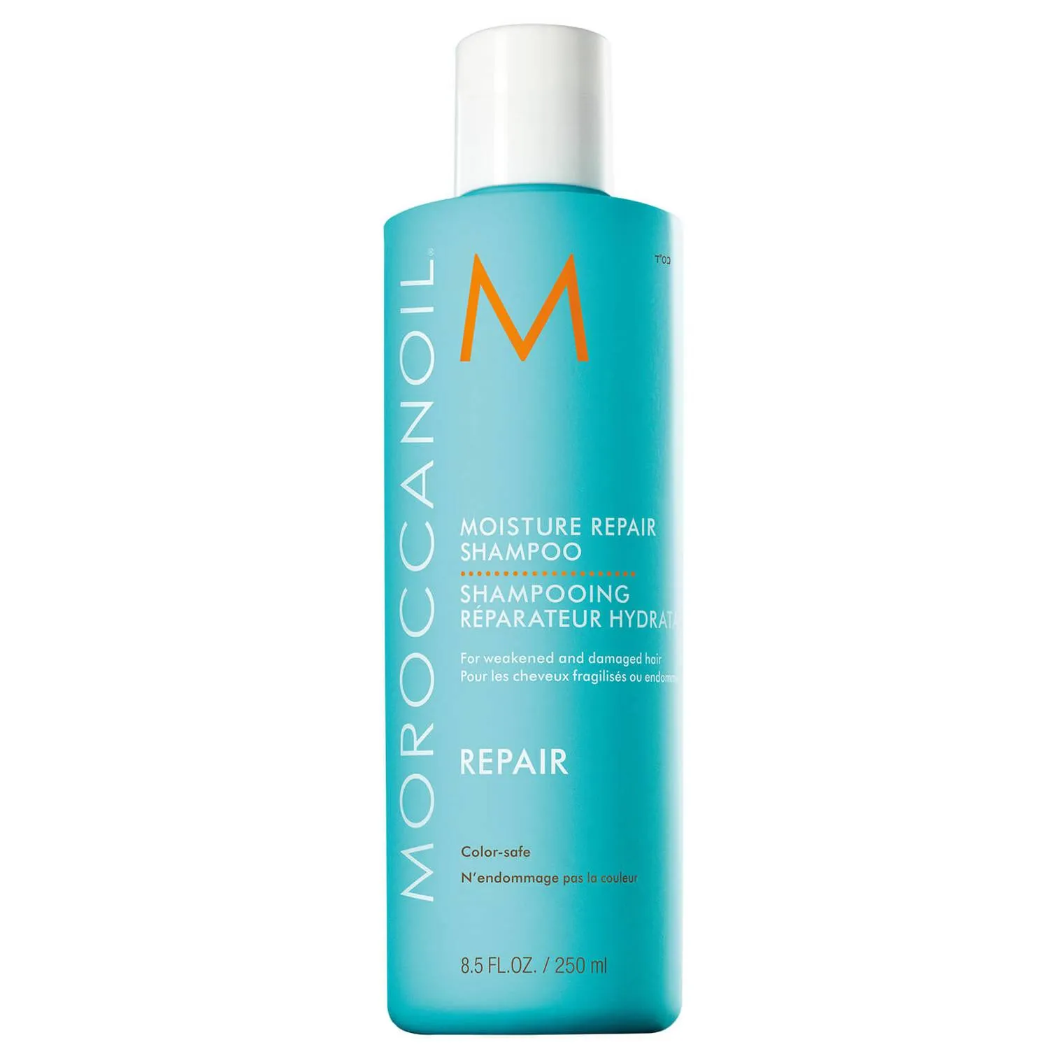 A tied FEMMENORDIC's choice in the Moroccan oil vs OGX shampoo comparison, Moroccanoil Moisture Repair Shampoo