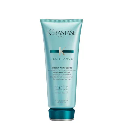 FEMMENORDIC's choice in the Kerastase vs Olaplex conditioner comparison, the Kerastase Resistance Ciment Anti-usure.