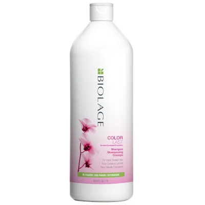 A tied FEMMENORDIC's choice in the Biolage vs Kenra comparison, Biolage Color Last Shampoo