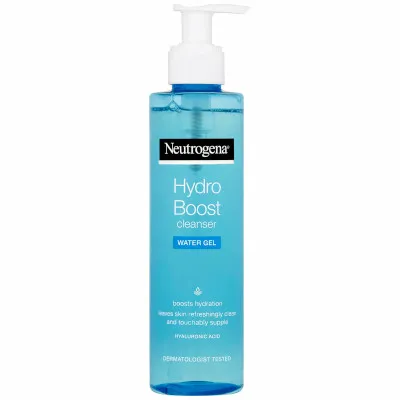 Tied first place in the Neutrogena vs Cetaphil comparison, the Hydro Boost Gel Face Cleanser by Neutrogena