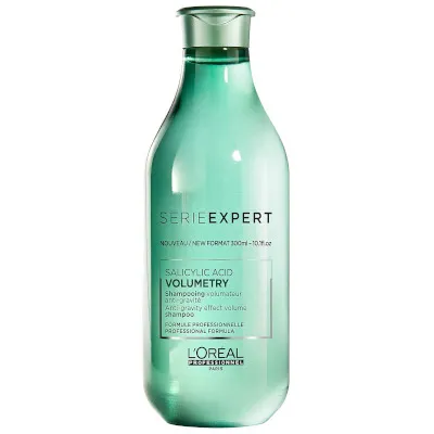 Volumetry Anti-Gravity Effect Shampoo by L'Oreal Professionnel, one of the best French hair products for flat hair and fine hair types.