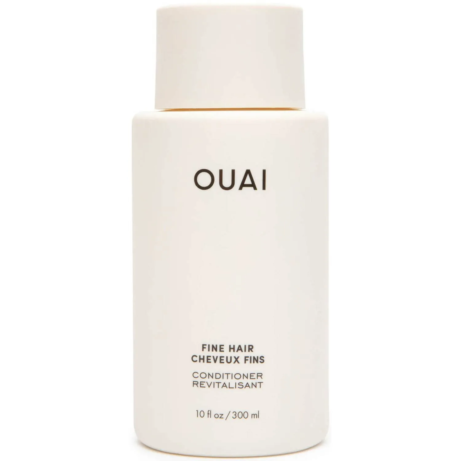 A tied FEMMENORDIC's choice in the Olaplex vs OUAI conditioner comparison, the OUAI Fine Hair Conditioner.