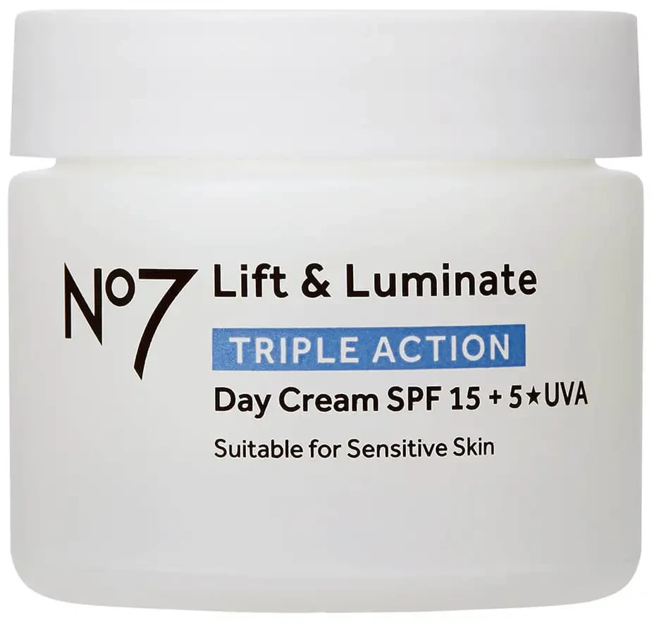 A close second in the No 7 vs L'Oreal Revitalift Comparison, the No7 Lift & Luminate Triple Action Day Cream