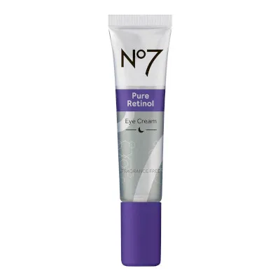 FEMMENORDIC's choice in the No 7 vs RoC comparison, the No7 Pure Retinol Eye Cream