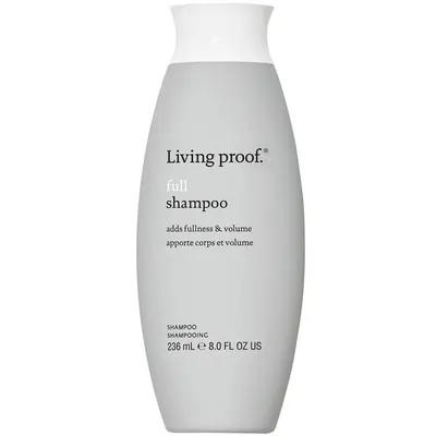 A tied FEMMENORDIC's choice in the Living Proof vs Bumble and Bumble comparison, Living Proof Full Shampoo