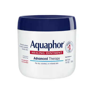 FEMMENORDIC's choice in the Aquaphor vs Vanicream comparison, the Aquaphor Healing Ointment.