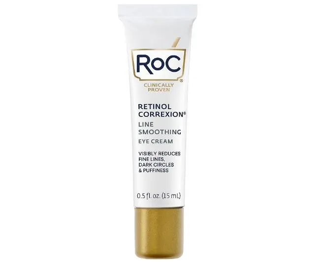 A close second choice in the RoC vs No 7 comparison, the RoC Retinol Correxion Eye Cream.