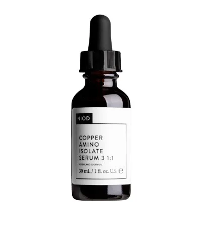 Copper Amino Isolate Serum 3 1:1 by NIOD; 1% GHK and 1% GHK-Cu by Weight.
