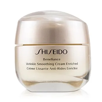 Benefiance Wrinkle Smoothing Cream by Shiseido, corrects wrinkles in 2 weeks for skin that’s plumper, smoother, and more youthful in its appearance