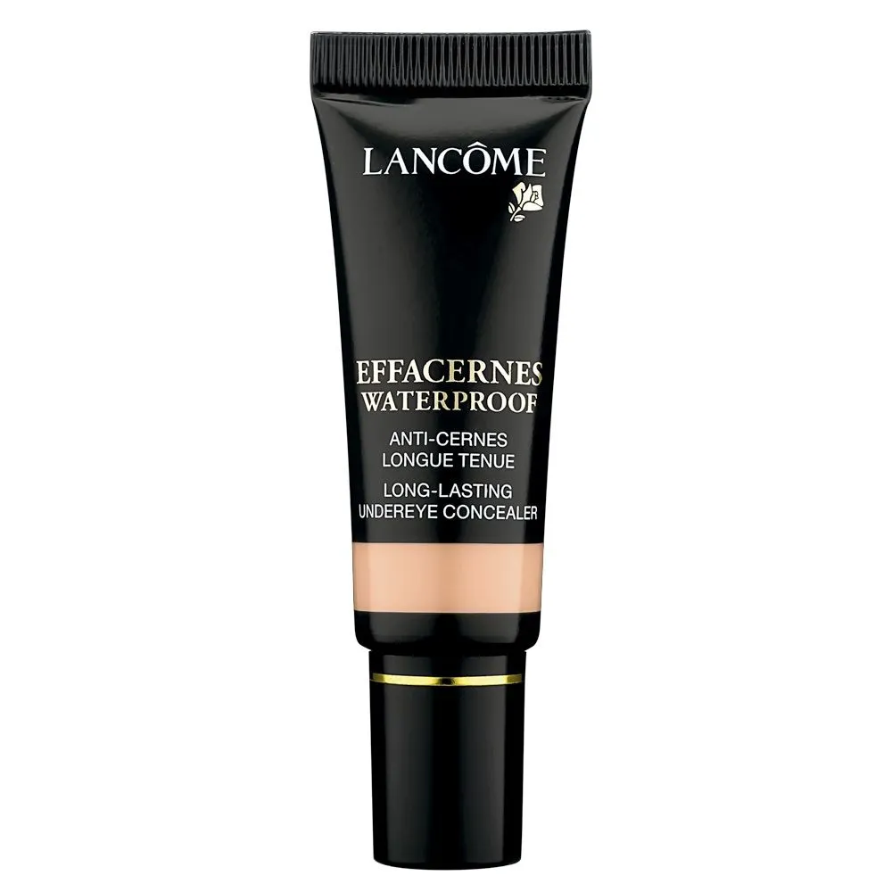 Effacernes Waterproof Undereye Concealer by Lancome, the best waterproof French concealer.