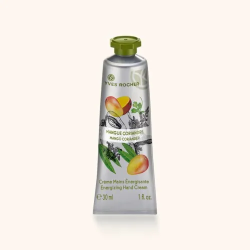 Mango Coriander Energizing Hand Cream by Yves Rocher, an energising, fragrant French hand cream.