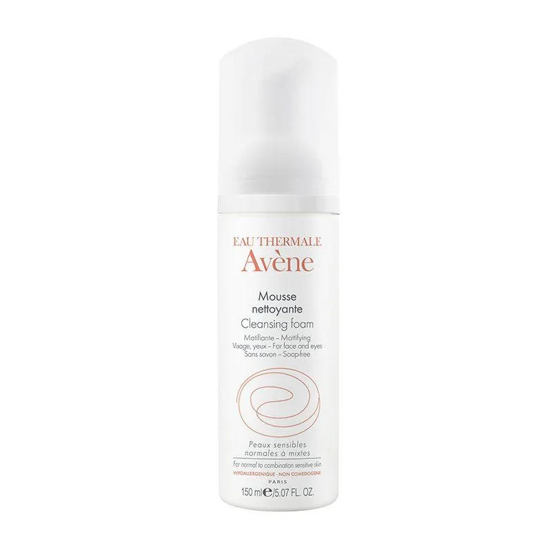 A tied FEMMENORDIC's choice in the Avene vs Nuxe comparison, the Avene Eau Thermale Cleansing Foam