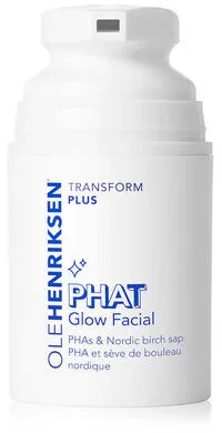 PHAT Glow Facial by Ole Henriksen, fights all visible signs of aging, instantly exfoliates & illuminates.