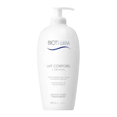 Lait Corporel by Biotherm, the most popular French body lotion.