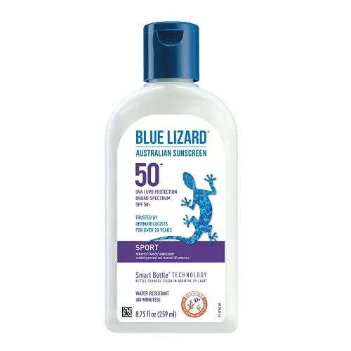 Sport Mineral-Based Sunscreen by Blue Lizard, SPF50+ sunscreen designed for sports.