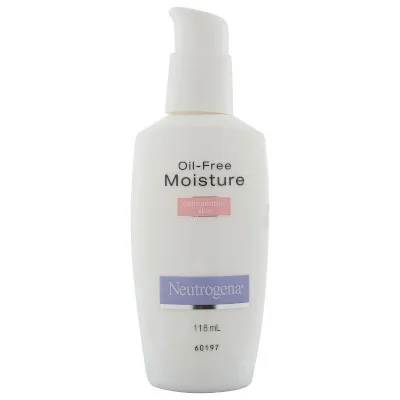 Oil-Free Face & Neck Moisturizer by Neutrogena, a lightweight, oil-free moisturizer.