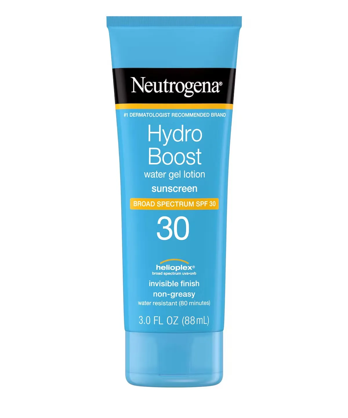 A tied FEMMENORDIC's choice in the Neutrogena vs CeraVe sunscreen comparison, Neutrogena Hydro Boost Water Gel Lotion SPF 30