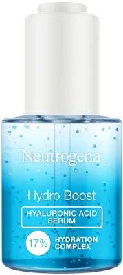 FEMMENORDIC's choice in the Neutrogena Hydro Boost vs Olay Regenerist serums comparison, the Hydro Boost Hyaluronic Acid Serum by Neutrogena.