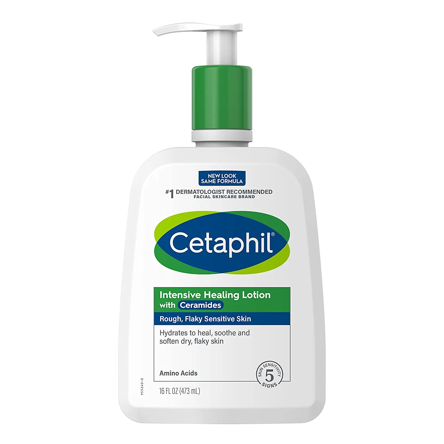 Intensive Healing Lotion by Cetaphil, an intense skin solution for rough, flaky, sensitive skin.