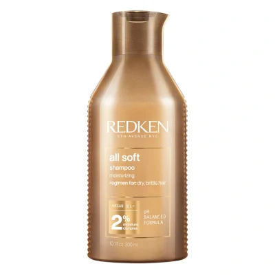 A tied FEMMENORDIC's choice in the Redken vs Pureology shampoo comparison, Redken All Soft Shampoo