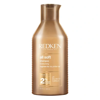 A tied FEMMENORDIC's choice in the Kerastase vs Redken comparison, Redken All Soft Shampoo