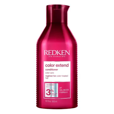 A tied FEMMENORDIC's choice in the Biolage vs Redken conditioner comparison, the Redken Color Extend Conditioner.