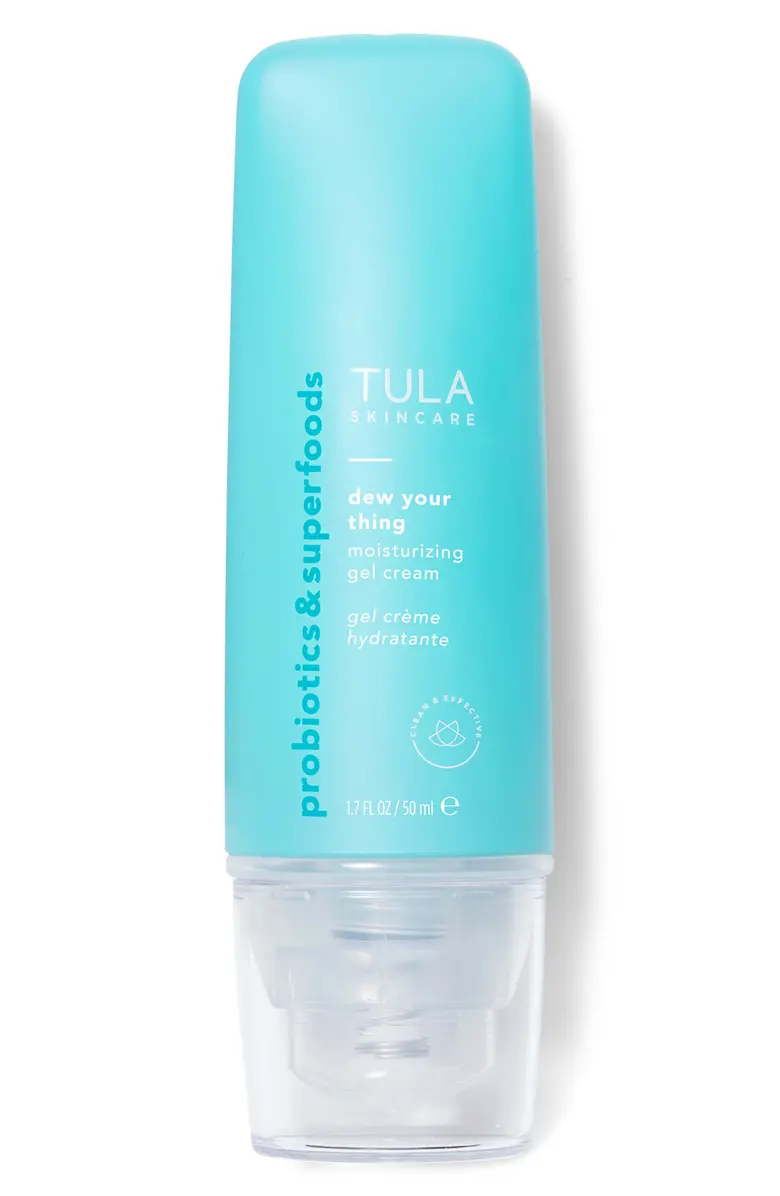 FEMMENORDIC's choice in the Drunk Elephant vs Tula comparison, the Tula Dew Your Thing Moisturizing Gel Cream