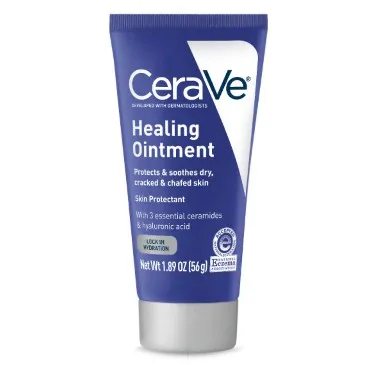 A close second in the CeraVe vs La Roche Posay repair balm comparison, the CeraVe Healing Ointment