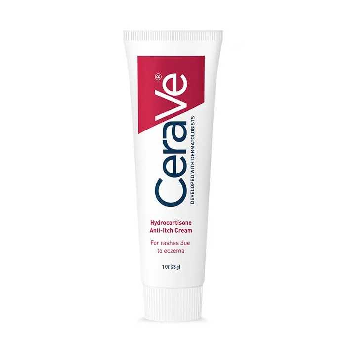 FEMMENORDIC's choice in the Aveeno vs CeraVe for eczema comparison, the CeraVe Hydrocortisone Anti-Itch Cream