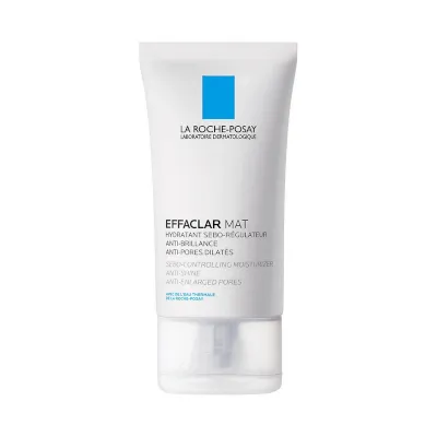 Effaclar Mat by La Roche Posay, a mattifying, daily moisturiser for oily skin prone to excessive shine.