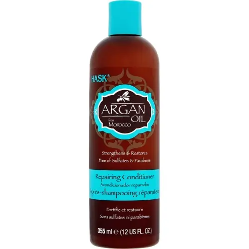 A tied FEMMENORDIC's choice in the HASK vs OGX conditioner comparison, the HASK Argan Oil Conditioner.