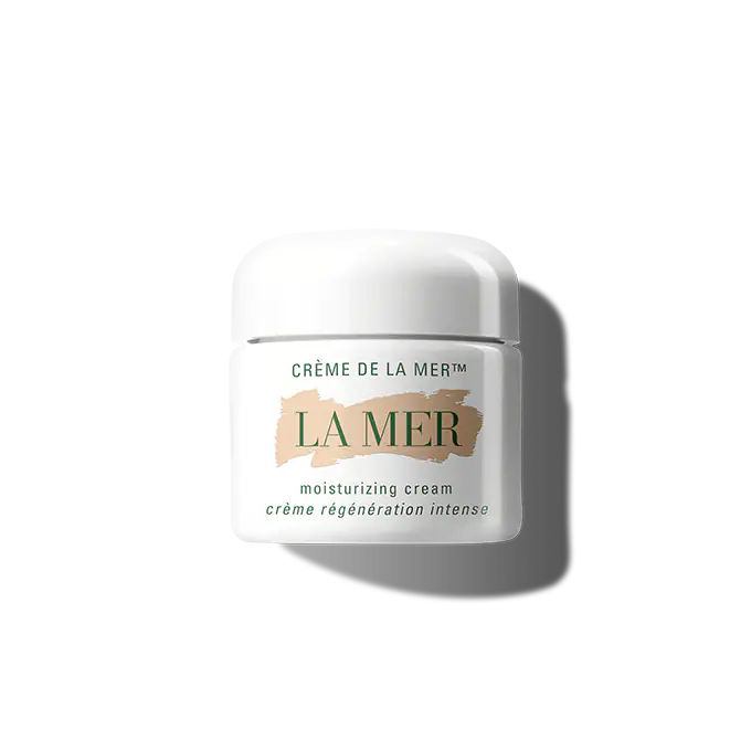 Creme de la Mer, renewing moisture meets radiant rejuvenation.