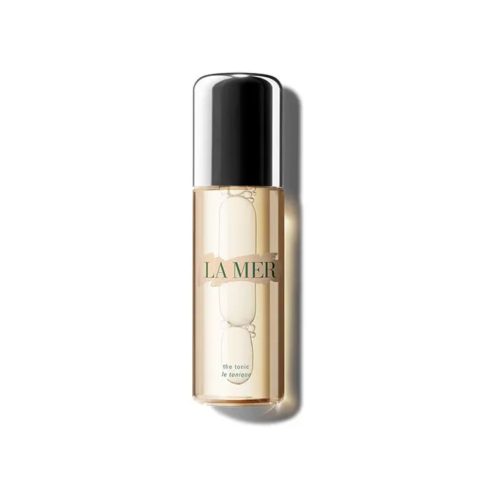 The Tonic by La Mer, revitalising toner hydrates after cleansing.