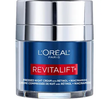 FEMMENORDIC's choice in the L'Oreal Revitalift vs Olay Retinol 24 comparison, the L'Oreal Revitalift Pressed Night Moisturizer