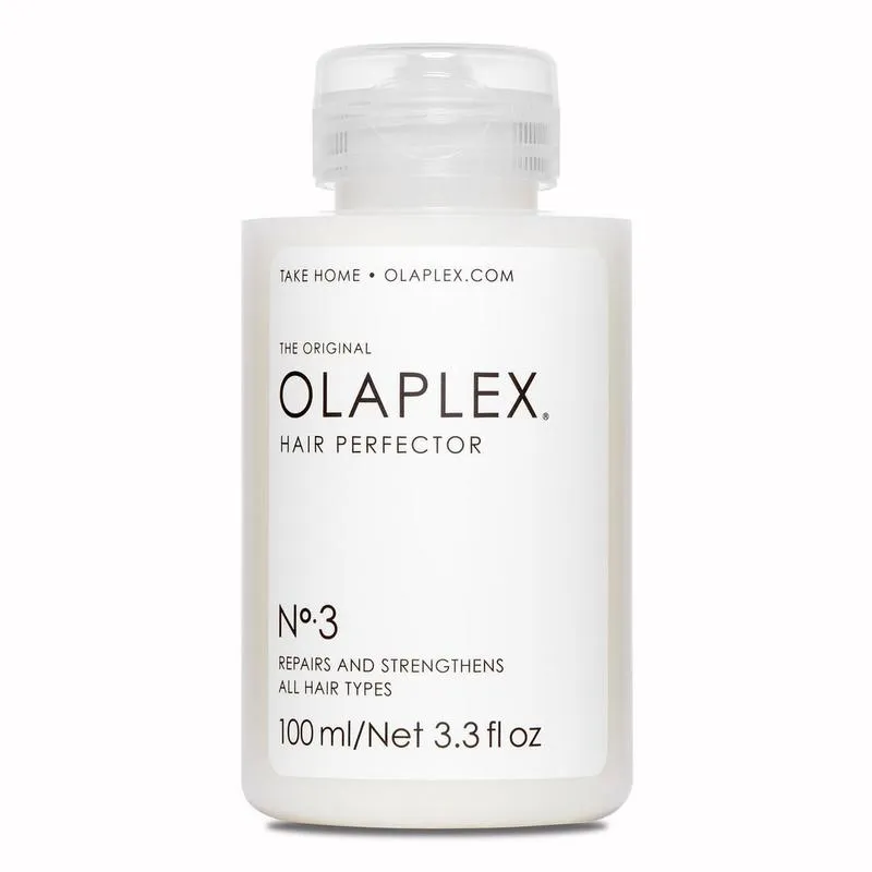 A close second choice, the Olaplex Hair Perfector No 3 Repairing Treatment.