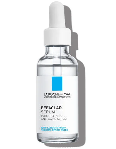 Effaclar Pore-Refining Serum with Glycolic Acid by La Roche-Posay, one of the best French pharmacy serums for oily skin.