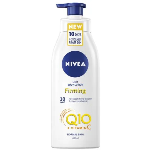 FEMMENORDIC's choice in the Nivea vs Jergens Skin Firming Lotion comparison, Nivea Q10 Skin Firming Body Lotion.