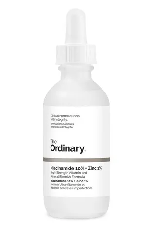 FEMMENORDIC's choice in the The Ordinary Niacinamide vs Paula's Choice Niacinamide comparison, Niacinamide 10% + Zinc 1% by The Ordinary.