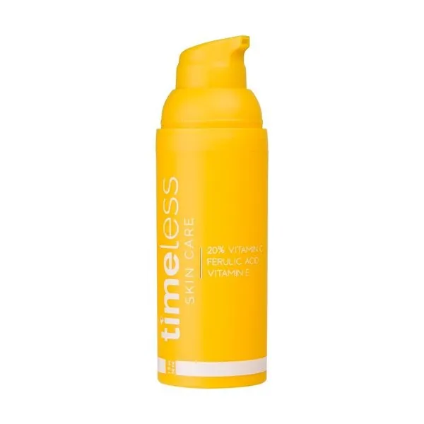 CE Ferulic Serum by Timeless Skin Care, brightening Vitamin C serum..