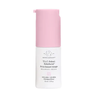TLC Sukari Babyfacial by Drunk Elephant, an extra nudge for stubborn, dull skin.