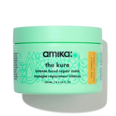 A tied FEMMENORDIC's choice in the Amika vs Briogeo comparison, Amika Intense Bond Repair Hair Mask