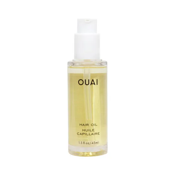 A tied FEMMENORDIC's choice in the Olaplex vs OUAI hair oil comparison, the OUAI Hair Oil.