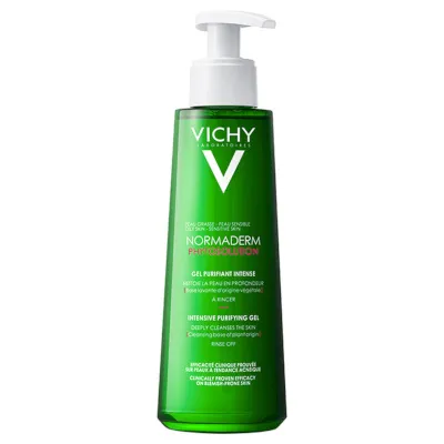 Normaderm Daily Acne Treatment Face Wash by Vichy, one of the best French face washes for all skin types.