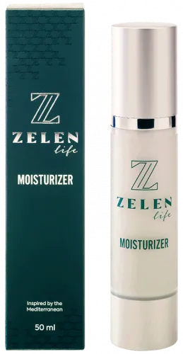 Moisturizer by ZELEN life, a light, non-greasy occlusive moisturizer.