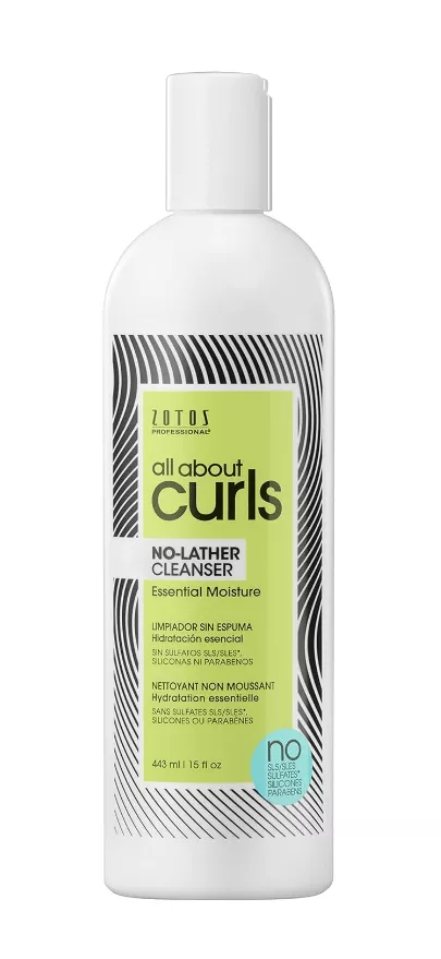 All About Curls Lo-Lather Shampoo by All About Curls, foamless formula for defined, frizz-free curls.