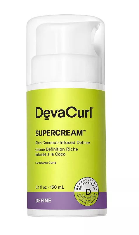Devacurl Supercream by Devacurl, ultimate styling solution for coarse curls.